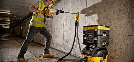 DEWALT sesalniki za učinkovito terensko delo