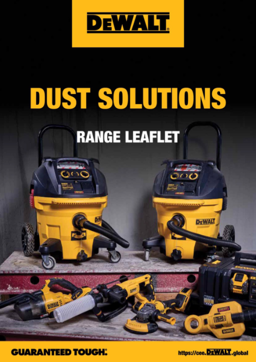 Katalog DEWALT - DUST SOLUTION - ENG